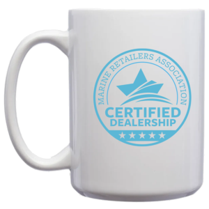 15oz Ceramic Mug with MRAA Certified Dealership Logo